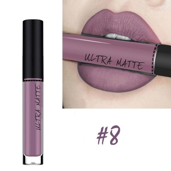 New Long lasting Lipstick Ultra Matte #8 Qibest - Picture 1 of 1